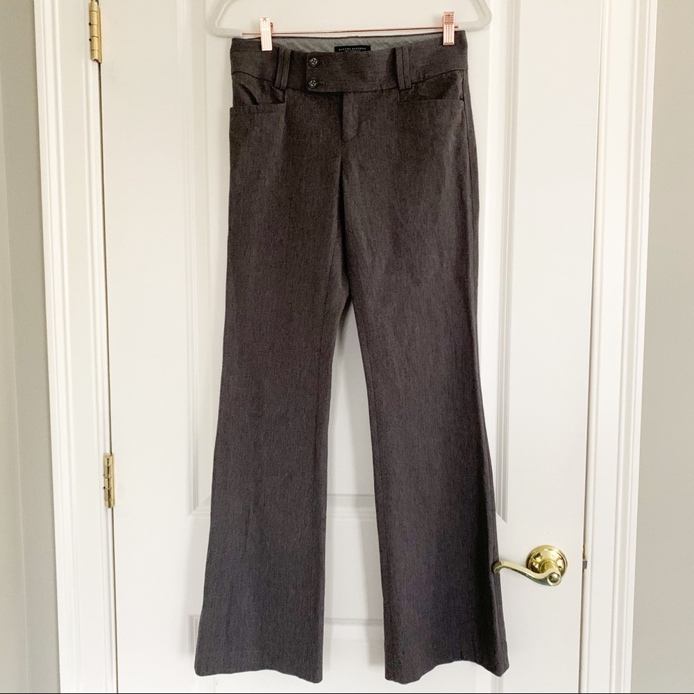 Banana Republic Dress Pants Sloan Fit Gray 2 XS